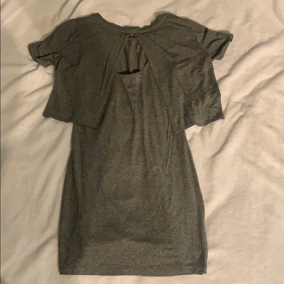 Dark grey heathered dress - Picture 2 of 2